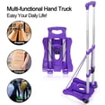 thumbnail image 3 of Carretilla plegable Sutekus Hand Truck, 50 kg, ligera, color morado, 3 of 7