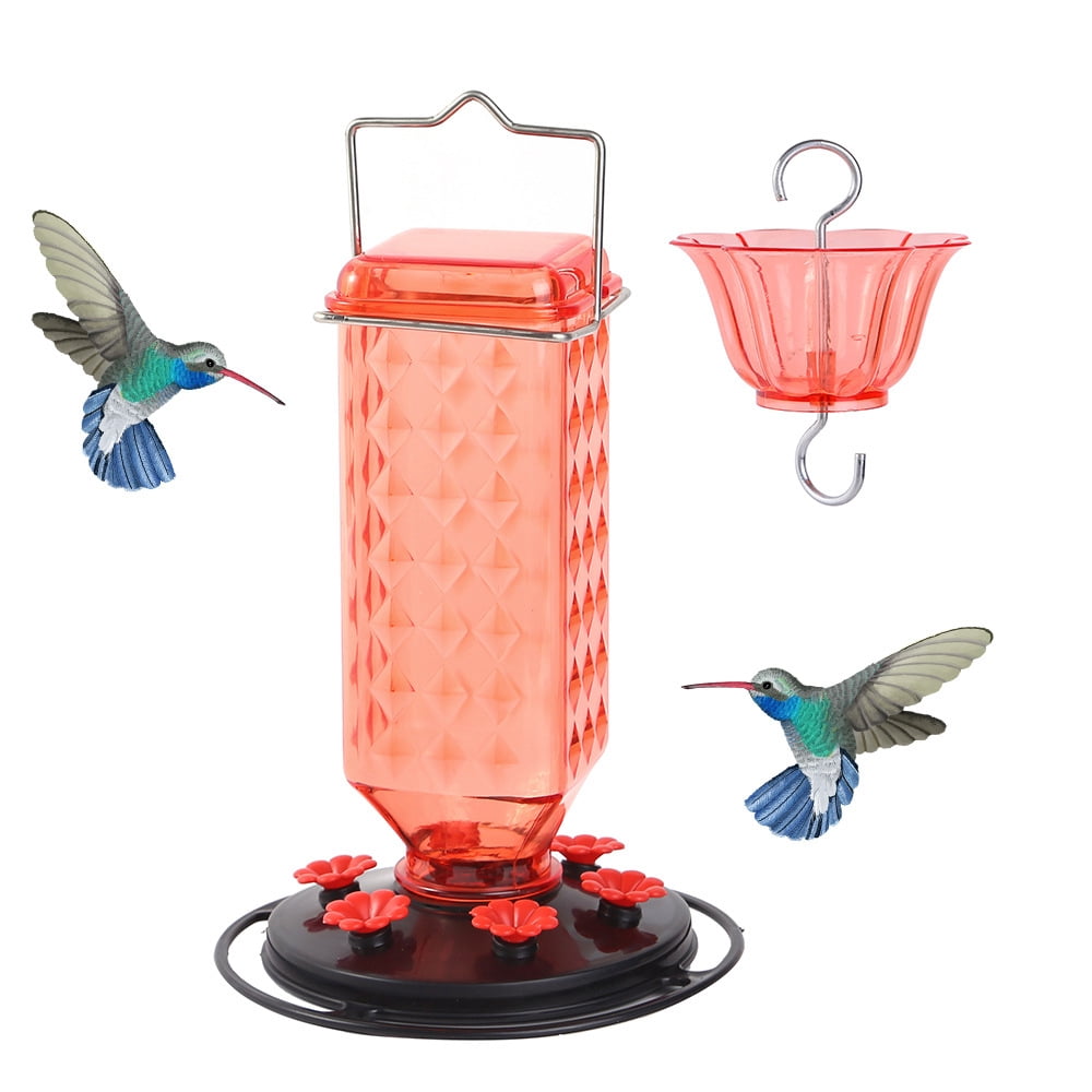 Outdoor hummingbird feeder hummingbird feeder bird feeder garden-Blue