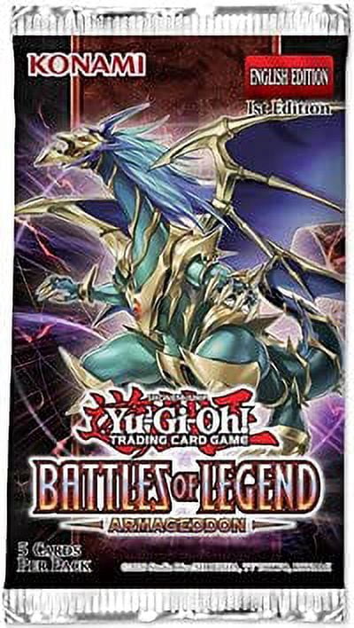 YuGiOh Battles of Legend: Armageddon Booster Pack (1st Edition) - 5 Cards