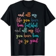 thumbnail image 2 of 100% Cotton Unisex All My Life You Have Been Faithful Christian Bible Verse T-Shirt, 2 of 5
