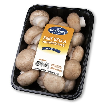 Monterey Baby Bella Mushrooms, 16 oz