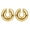 Gold-color, variant on Stylish Ear Clips Elegant Piercing Ear Cuff for Men and Women Unisex Thick Cartilage Earrings Trendy Jewelry