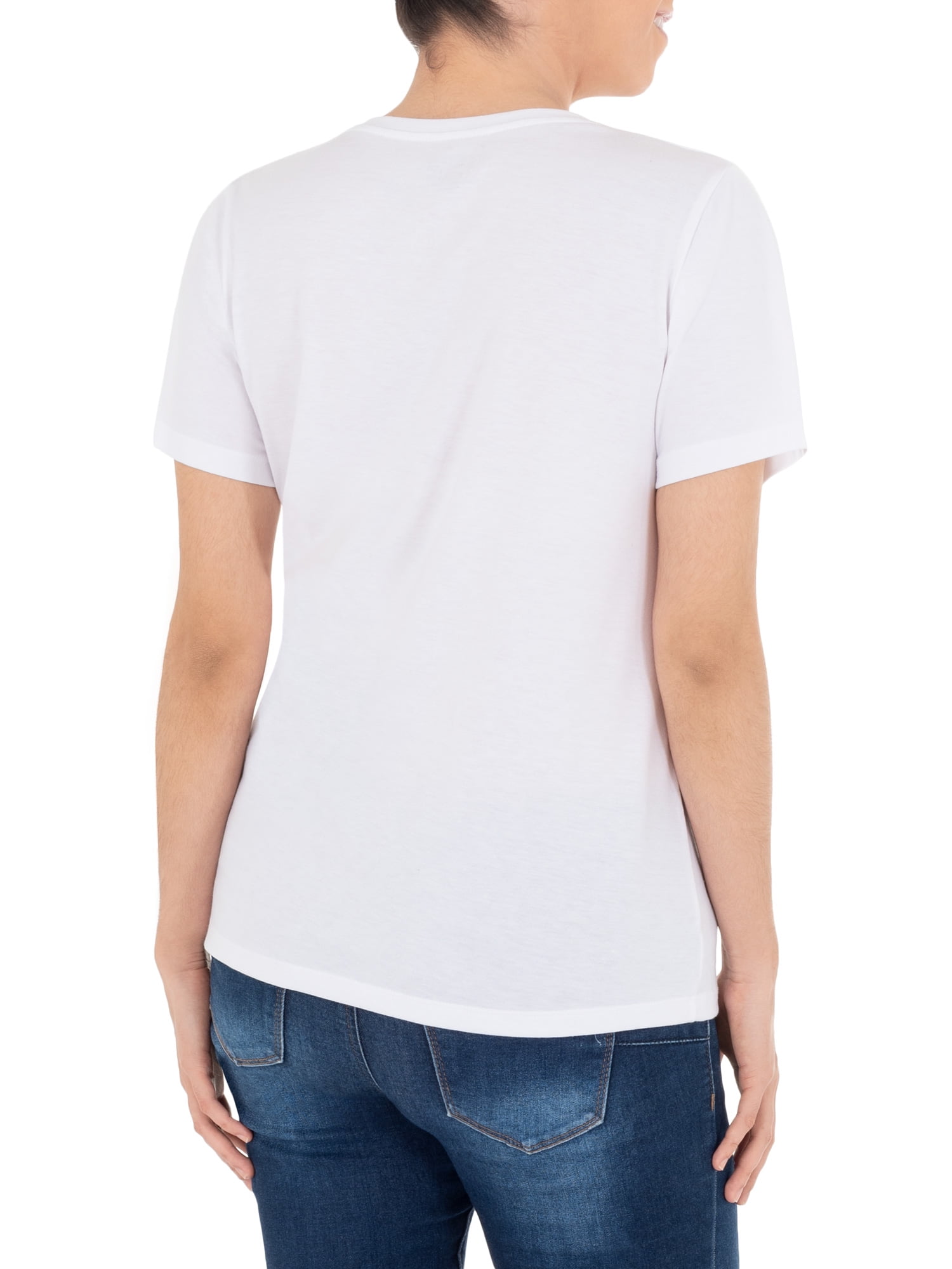 Time and Tru Women's V-Neck Tee