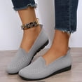 thumbnail image 2 of Dakaela Women's Mesh Flats Shoes Breathable Summer Casual Slip on Loafers Comfortable Ballet Walking Shoes with Rubber Sole Size 6-10, 2 of 6