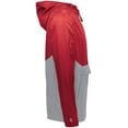 thumbnail image 4 of Holloway Sportswear S Boys Pack Pullover Scarlet/Athletic Grey 229634, 4 of 5