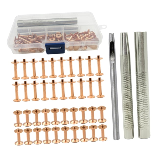 Double Cap Brass Rivet Clothes Rivets Belt Making D D