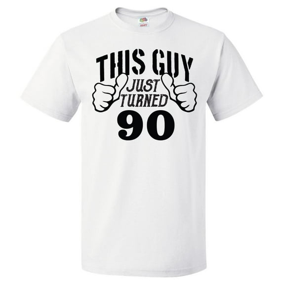 90th Birthday Gift For 90 Year Old This Guy Turned 90 T Shirt Gift