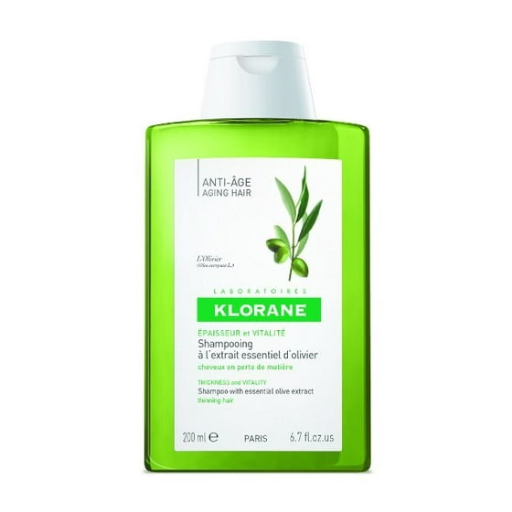 Klorane Klorane Shampoo with Essential Olive Extract, 6.7 Oz