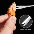 thumbnail image 4 of Naiovety Juego de herramientas para mariscos, utensilios compactos y portátiles para banquetes de mariscos al aire libre, duraderos y Mostrada, 4 of 6