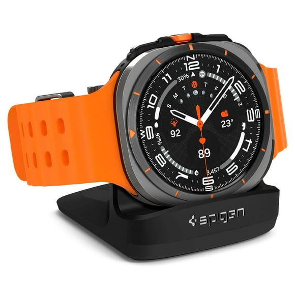 Soporte de carga Spigen S353 para Samsung Galaxy Watch negro