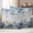 Blue Grey White, variant on Blue Pumpkins Fall Outdoor Waterproof Pillow Covers, Thanksgiving Eucalyptus Leaf Rustic Decorative Square Throw Pillowcase Sofa Cushion Sham for Patio/Couch/Chair, 18"x18" 2 Pack