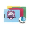 Smead 14937 Colored Pressboard Fastener Folders, Letter, 1/3 Cut, Blue, 25/Box