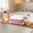 thumbnail image 4 of Rewenti Velvet towel Soft Absorbent for Dormitory Home Bathroomquick Dry Microfiber Bath towel, 4 of 6