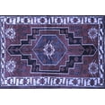 thumbnail image 1 of Ahgly Company Indoor Rectangle Persian Blue Traditional Area Rugs, 5' x 8', 1 of 4