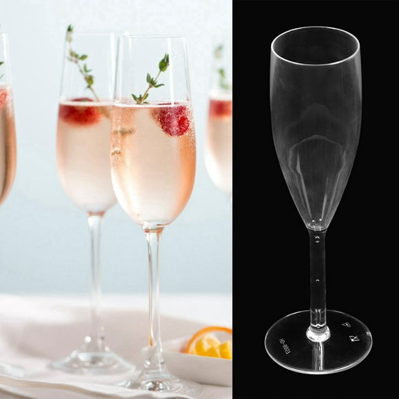 Noref Wine Glass,Champagne Goblet,Household Bar Acrylic Wine Champagne Glass Goblet Cocktail Wedding Party Cup Bar Supplies