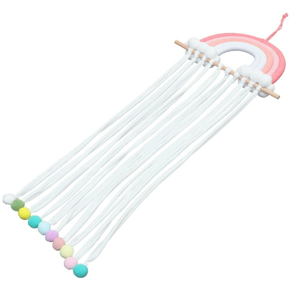 Masteelf Rainbow Hair Bow Holder for Girls Easy to Clean Versatile Storage for Hair Clips and Accessories