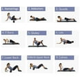 thumbnail image 3 of 5 Pcs Foam Roller Set In Foam Massage And Muscle Relaxation For Yoga Pilates Deep Tissue Massage, 3 of 7