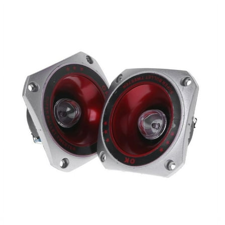 AOOOWER Colorful Speaker Tweeter with Color Light for DIY Speaker Audio Spare Parts