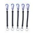 thumbnail image 2 of Boating 5Pcs Fishing Elastic Lanyards Boating Ropes Retention String With Camping Carabiner 3 Colors, 2 of 5