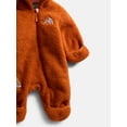 thumbnail image 3 of Bambi Infants Faux Shearling Full Zip Hooded Bodysuit, Sizes 0-9 M, 3 of 3