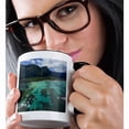 thumbnail image 2 of Waimanalo Beach, Oahu, Hawaii - Us12 Dpb2217 - Douglas Peebles, 15oz Two-Tone Black Mug, 2 of 7