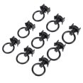 thumbnail image 1 of Accesorios De Riel En L, Accesorio De Perno único Con Riel En L Con Resorte Recubierto De Negro Con Anillo Redondo De 4000 Libras Para Control De Carga De Remolque De Plataforma, 1 of 7