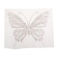 thumbnail image 2 of Glitter Rhinestone Transfer T-shirt Motif - Butterfly 2, as described Colorful style 2, 2 of 10