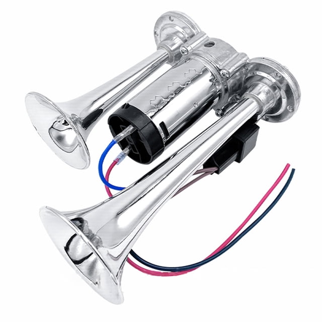Horns,Universal 12v Cars 12v 600db Suv Pickup Super Loud Pickup Lorries 12v Suv Loud Kit With Compressor Universal Any 12v 600db Dual Air Dual Loud 600db Dual With Compressor With Air Compressor
