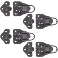 thumbnail image 1 of BEADCEST 4Ud Seguro Para Maletas Negro Con Cerradura Metalizada Para Cajas Cajones Y Proyectos DIY, 1 of 6