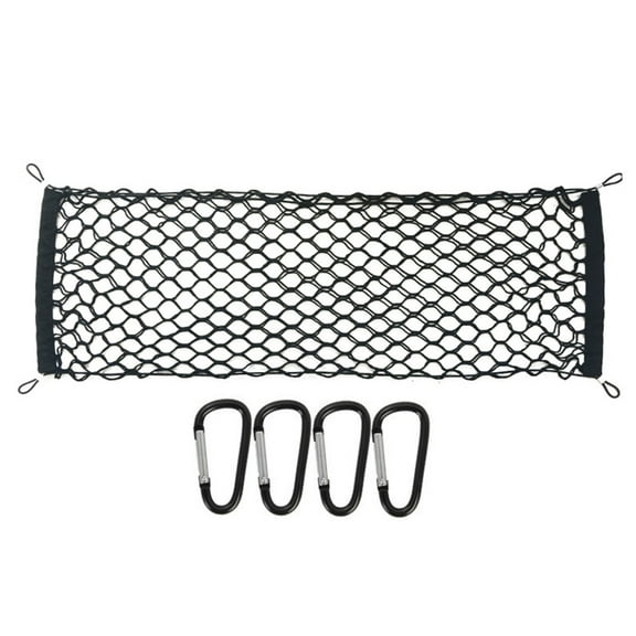 ROCKROK Highly Elastic Cargo Net Stretchable Truck Bed Cargo Mesh Organizer for Pickup