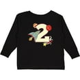 thumbnail image 3 of Inktastic 2nd Birthday Outer Space Theme Boys or Girls Long Sleeve Toddler T-Shirt, 3 of 5