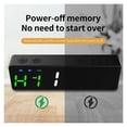 thumbnail image 3 of Gym Timer Clock Workout Timer Interval Clock Stopwatch Count Down/Up Interval Timer LED Fitness Training Timer Outdoor, 3 of 6