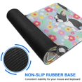 thumbnail image 6 of Long Mouse Pads for Desk,Boston Terriers and Flowers Desk Mats on Top Of Desks, Desk Mouse Pad Extra Large with 3mm Non-Slip Base and Stitched Edge for Gaming,Office,Work,Home 31.5"x11.8", 6 of 6