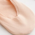 thumbnail image 3 of Tittly Ankle Socks No Show Socks 1 Pair No Show Socks For Low Cut Liner Socks Non Slip Breathable Hidden Socks Wicking Sock Soft Boat Socks For Women Cotton Socks Socks for Women Beige One Size, 3 of 3