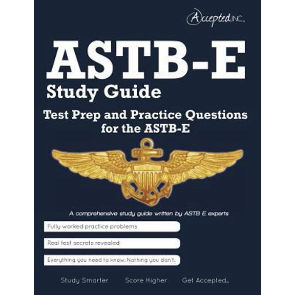 Pre-Owned ASTB-E Study Guide: Test Prep and Practice Test Questions for the Astb-E (Paperback) 0989818888 9780989818889