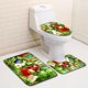 thumbnail image 4 of Fiudx Juego de Alfombrillas de Baño Superabsorbentes, Tres Alfombrillas Acogedoras, Tres Alfombrillas Antideslizantes En Forma de U, Tecnología de Secado Rápido, Diseño Multicolor, Entrada de Baño, D, 4 of 6