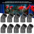 thumbnail image 2 of 10Pcs 125 Degree PVC Elbow Aquarium Pipe Joints Fish Tank Tube Water Pipe Connector125Degree 10Pcs/Set 25MM/1.0in, 2 of 2