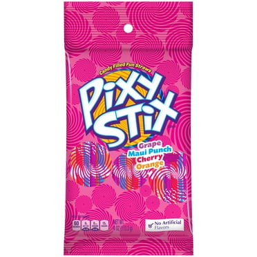 Wonka Pixy Stix Assorted Flavors 3 2 Oz Walmart Com