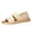 Beige, variant on Women Sandals clearance for Juebong Flat Sandals for Womens Leather Loafer Comfort Slip-On Soft Flats Fashion Casual Leather Loafer Sandal Closed Toe Walking Shoes for Daily Working