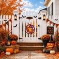 thumbnail image 6 of Fall Diamond Art, Autumn Harvest Pumpkin Art Hanging Ornament Kit (A*1) | DIY Fall Pumpkin Craft with Sunflowers, Acrylic Diamond Painting Window Hanging Decor for Window Home Garden Wall （Pumpkin）, 6 of 7