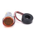 thumbnail image 4 of Ymiko Current Meter Signal Light,Current Signal Indicator,Current Signal Indicator Universal 2‑Display Round Lamp Light 60~500V AC AD16-22DVA, 4 of 8