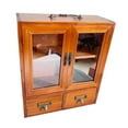 thumbnail image 4 of DOLITY Organiseur de Bureau Tiroir Armoire de Rangement Rétro Armoire de Collection en Bois pour Parfum Lettres de Collection Cuisine, 4 of 9