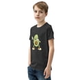 thumbnail image 3 of Avocado Youth Short Sleeve T-Shirt (Dark Grey Heather, XL), 3 of 3