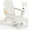 White, variant on KINGYES Folding Adjustable Adirondack Chair with Retractable Ottoman & 2 Cup Holders for Patio Garden, Grey