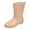 Brown, variant on Womens Water Shoes Unisex Mid Calf Outdoor Rain Boots Waterproof Wear Resistant Non-Slip Sole Booties Brown 39