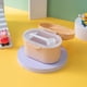 thumbnail image 3 of Crown Baby Portable externo de gran capacidad a prueba de humedad Snack Packaging Tank Milk Powder Box Yellow (400ML), 3 of 5