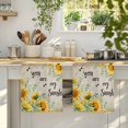 thumbnail image 4 of Summer Sunflower Kitchen Towels Set of 1, Vintage Floral Botanical Bee Country Absorbent Dish Towels for Kitchen, Microfiber Hand Towel, Quick Drying Tea Towel for Cleaning Decorative Dishcloths, 4 of 7