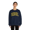 thumbnail image 4 of Seoul South Korea Sweatshirt Gifts Crew Neck Shirt Long Sleeve Unisex, 4 of 7