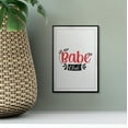 thumbnail image 2 of Babe Club 8 x 10 UNFRAMED Print Motivational Fun Wall Art, 2 of 3