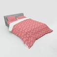 thumbnail image 3 of Ambesonne Floral Bedding Set 3 Pcs, Love Theme Flowers, Twin XL, Pale Yellow Pale Pink, 3 of 3